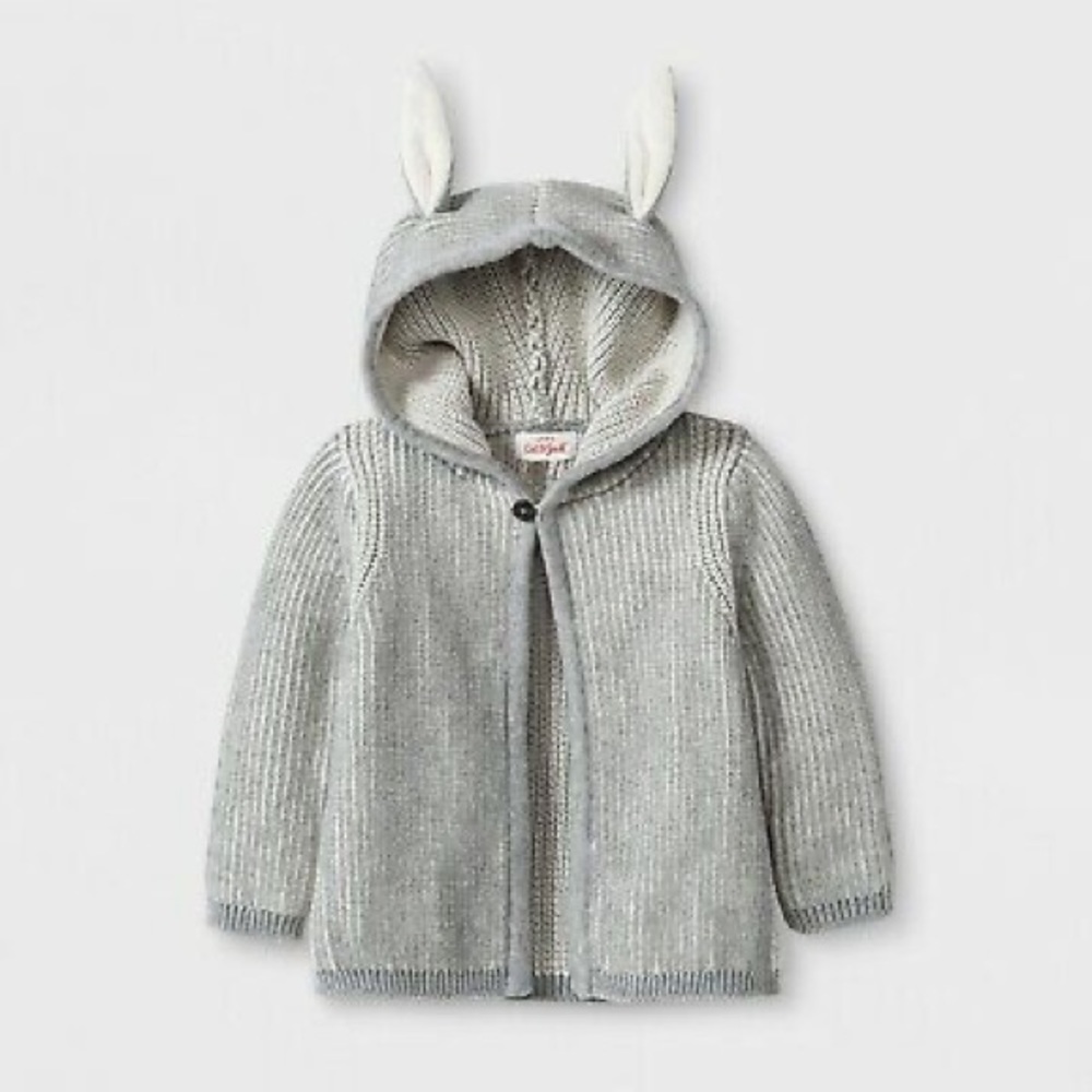 Bunny knit cardigan Newborn